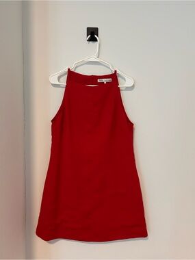 Zara Bright Red Dress